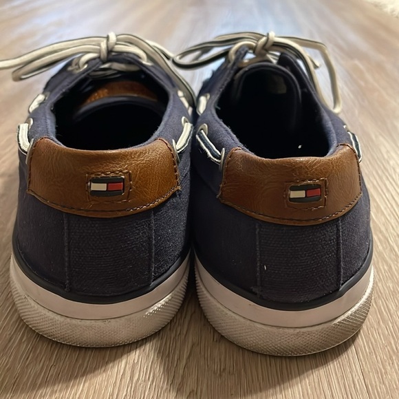 Tommy Hilfiger Men's Petes Boat Shoes Size 9 Blue Preppy Contemporary Fisherman - Picture 9 of 16